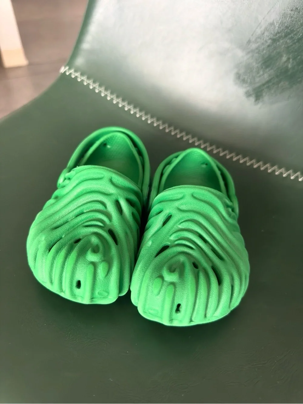 Crocs x SALERE BEMBORY Pollex Slip-On Clogs - 7 Toddler - Green